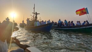 Romería del Cristo de la Salud por la Albufera